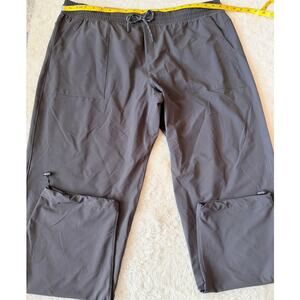 Eddie Bauer Men’s XL Pull On Trail Pants Charcoal Gray NWT